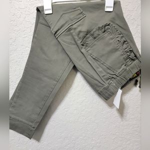 Green/gray cargo pants